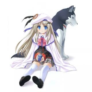 Anime husky wallpaper