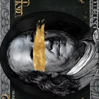 Black dollar wallpaper