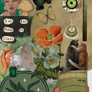 Taurus collage wallpaper