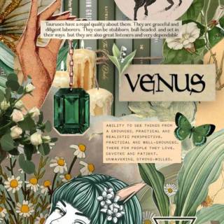 Taurus collage wallpaper