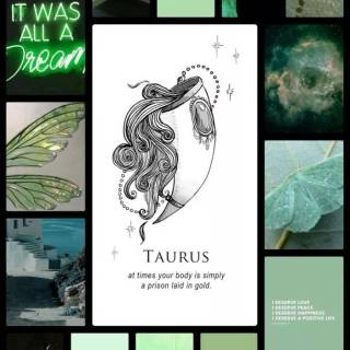 Taurus collage wallpaper