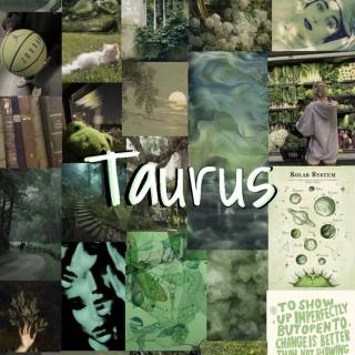 Taurus collage wallpaper