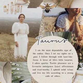 Taurus collage wallpaper