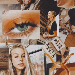 Taurus collage wallpaper