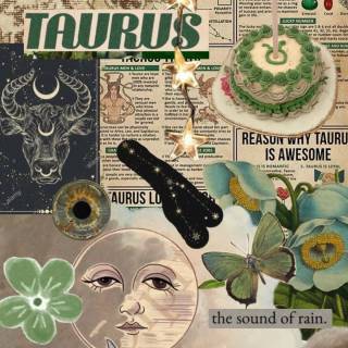 Taurus collage wallpaper