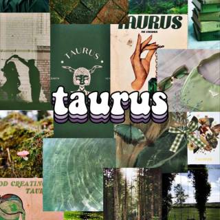 Taurus collage wallpaper