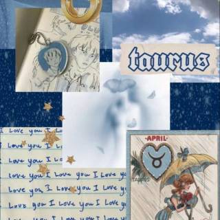 Taurus collage wallpaper