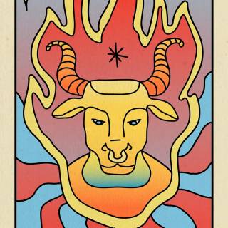 Taurus collage wallpaper