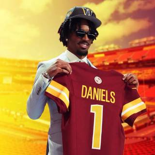 Jayden Daniels Commanders wallpaper