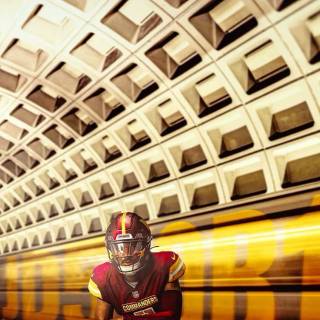 Jayden Daniels Commanders wallpaper