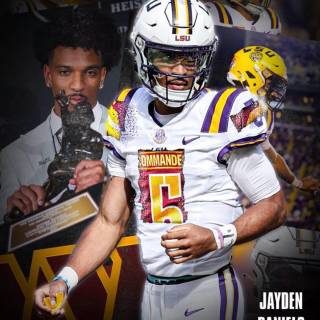 Jayden Daniels Commanders wallpaper