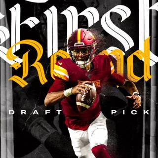 Jayden Daniels Commanders wallpaper