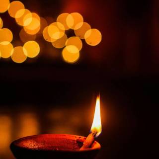 Diwali lamp wallpaper