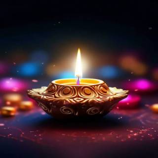Diwali lamp wallpaper