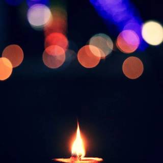 Diwali lamp wallpaper