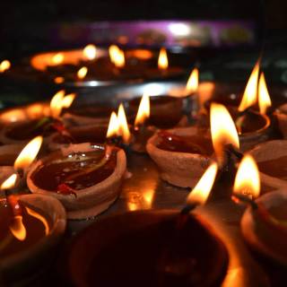 Diwali lamp wallpaper