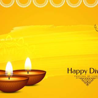 Diwali lamp wallpaper