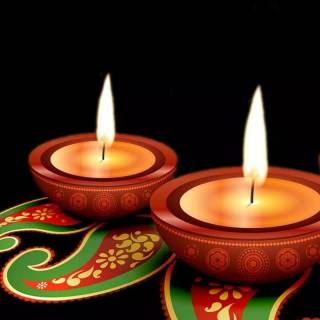 Diwali lamp wallpaper