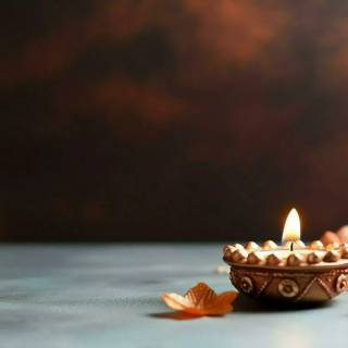 Diwali lamp wallpaper