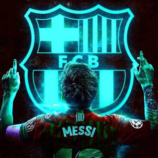 Drip Messi wallpaper