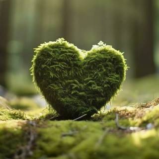 Nature heart wallpaper