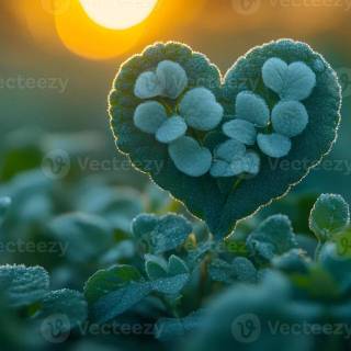 Nature heart wallpaper