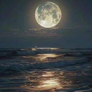 Full moon phone wallpaper