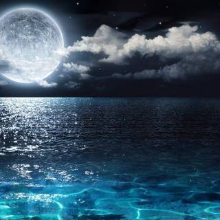 Beautiful moon wallpaper