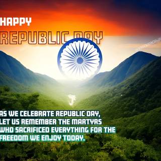 Happy Republic Day 2025 wallpaper