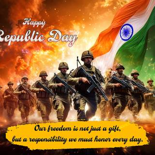 Happy Republic Day 2025 wallpaper