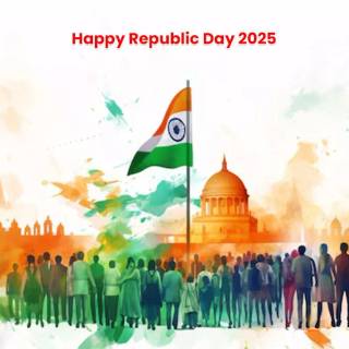 Happy Republic Day 2025 wallpaper