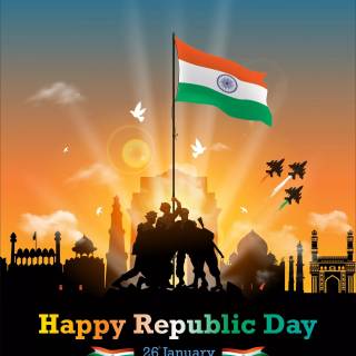 Happy Republic Day 2025 wallpaper