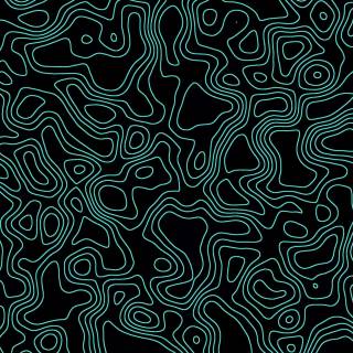 Topographic 4k black wallpaper