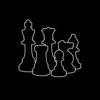 Clean black and white wallpaper