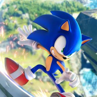 Sonic Frontiers phone wallpaper