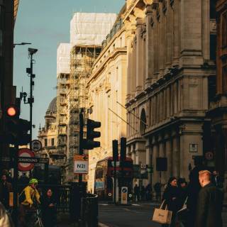 London street 4k wallpaper