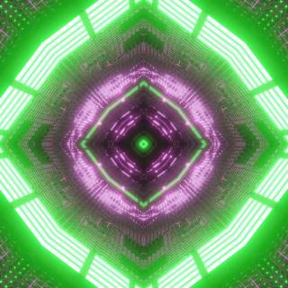 Green purple 4k wallpaper