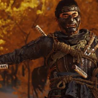 Jin Sakai 4k wallpaper