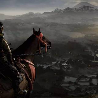 Jin Sakai 4k wallpaper