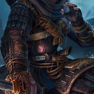 Ghost of Tsushima 4k phone wallpaper