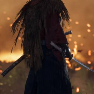 Jin Sakai 4k wallpaper