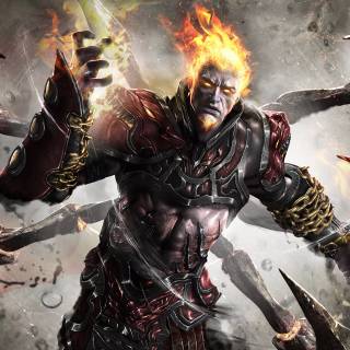God of War 4k PS3 wallpaper