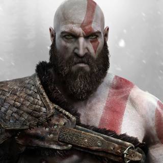 God of War 4k PS3 wallpaper