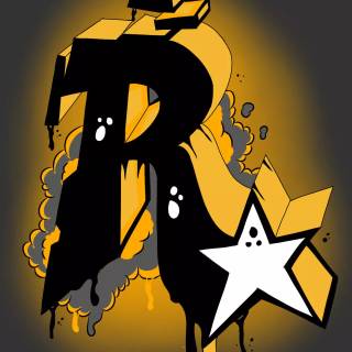 Rockstar Games logo wallpaper