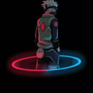 Kakashi 4k black and white iPhone wallpaper