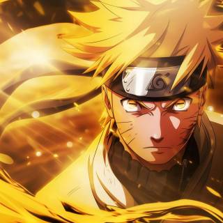 Neon Naruto 4k wallpaper