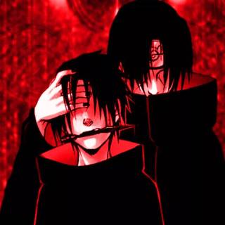 Neon Itachi wallpaper