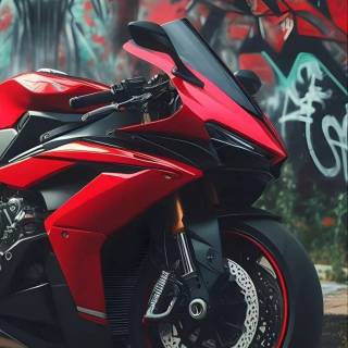 Sports bike phone wallpaper