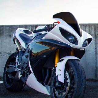 Sports bike phone wallpaper