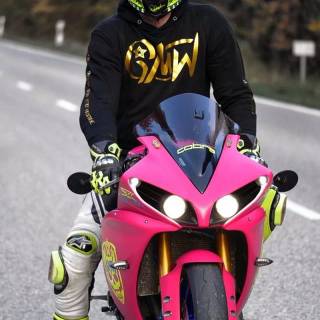 Sports bike phone wallpaper